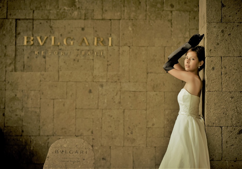 バリ島フォトウェディング　ブルガリ・リゾート・バリ