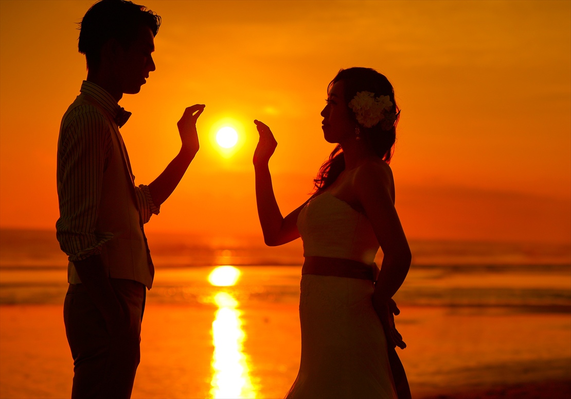 ザ・スミニャック・ビーチ・リゾート＆スパ デイタイム＆サンセット・フォトウェディング