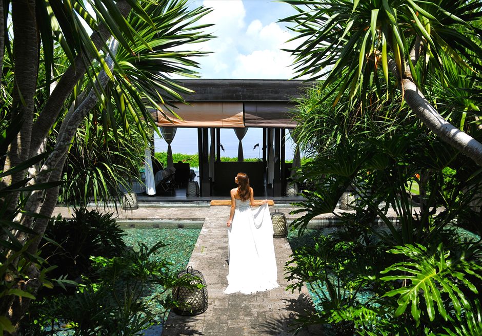 バリ島フォトウェディング　ブルガリ・リゾート・バリ