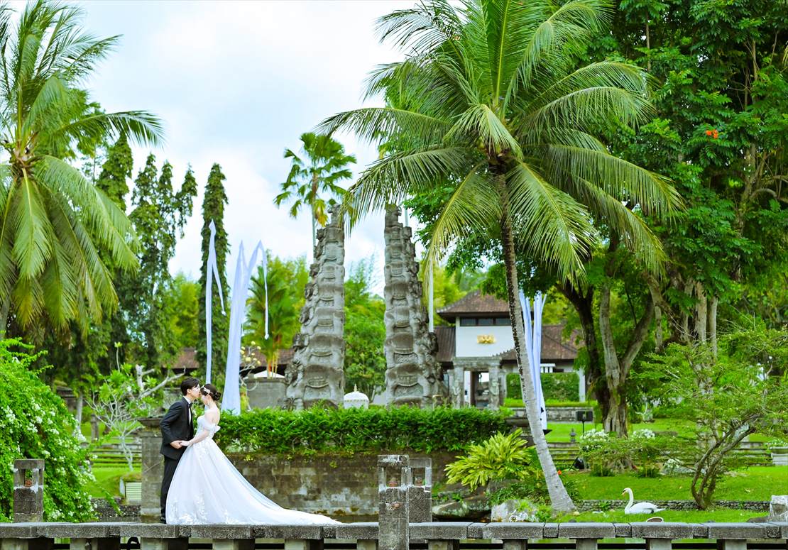 タナ・ガジャ・ハディプラナ・ウブド リゾート　フォトウェディング