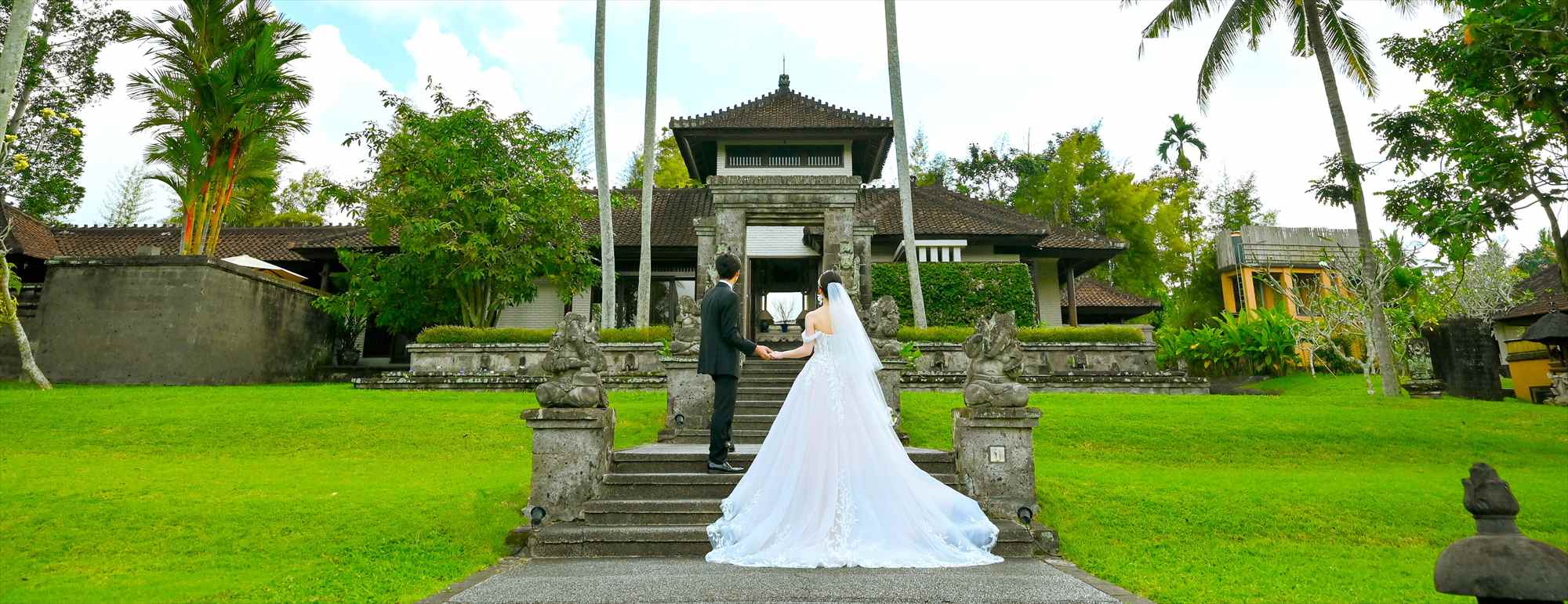 タナ・ガジャ・リゾート・ハディプラナ・ウブド　バリ島フォトウェディング・挙式前撮影
